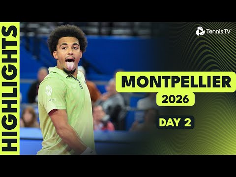 Arthur Fils Makes His Return! 🤩 | Montpellier 2026 Day 2 Highlights