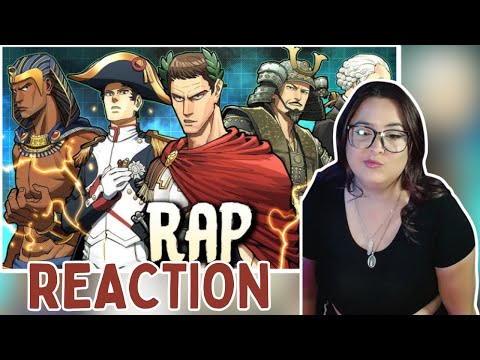LEADERS OF HISTORY RAP CYPHER - RUSTAGE【AMETHYSTWITCH REACTION】