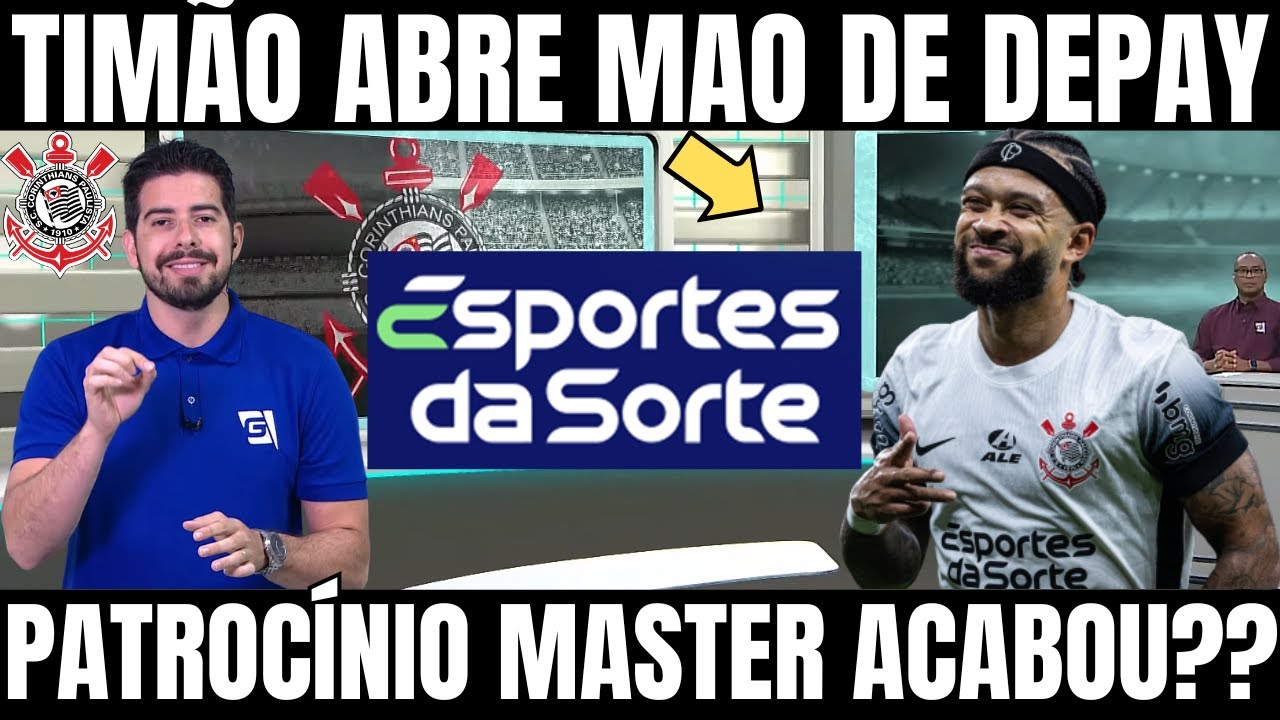 BOMBA!CORINTHIANS PODE PERDER PATROCÍNIO MASTER/DEPAY FICA SEM SALARIO/ NOTÍCIAS DO CORINTHIANS HOJE