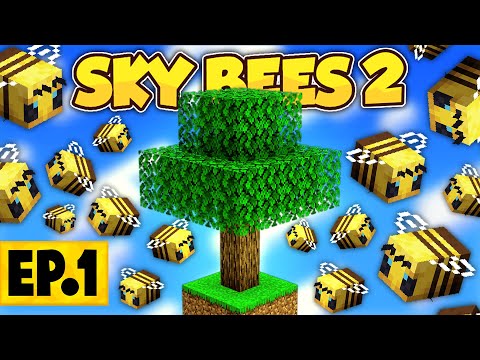 INTENSE SKYBLOCK GAMING - Minecraft Sky Bees 2