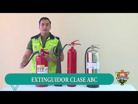 TIPOS DE EXTINGUIDORES