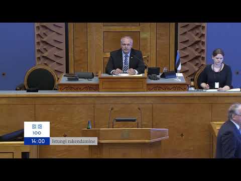 Riigikogu istung, 8. mai 2019