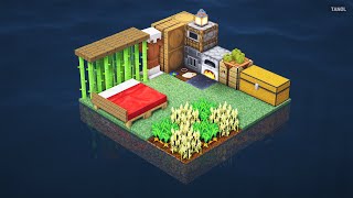 ⚒️ Minecraft | How To Build a Beginner Survival Island