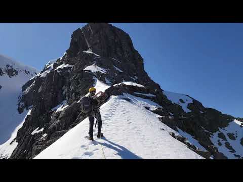 Tower Ridge Ben Nevis Scotland an Alpine Climb 24th April 2021