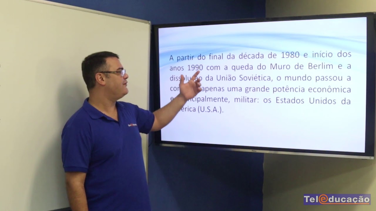 Geografia Geral a nova ordem mundial, o espaço geopolítico e a globalização PT1