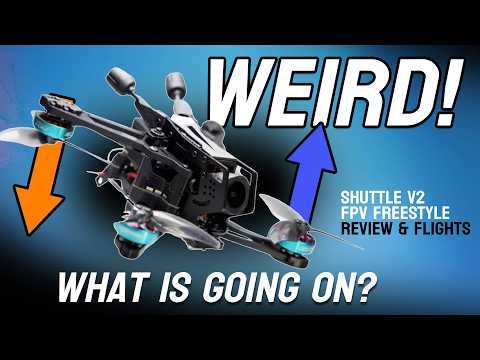 WEIRD but it RIPS!!! - AstroRC Shuttle V2 Fpv Freestyle Drone -Why?