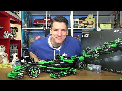 Der beste Technic-Formel 1 Wagen: CaDa® C64010W Kick Sauber F1 Team C44 2024