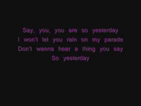 Toni Braxton ft Trey Songz - Yesterday(with lyrics)