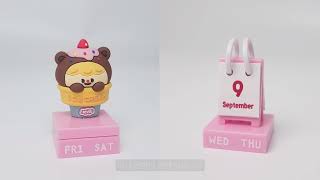 만년 블럭 달력