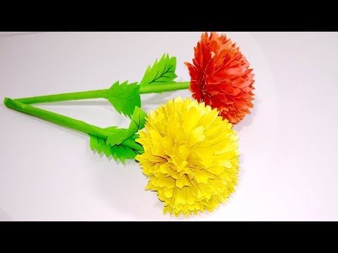 How to make very easy & sweet paper flowers | paper craft ideas | Jarine's Crafty Creation Video