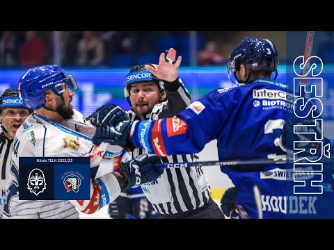 Rytíři Kladno - HC Škoda Plzeň | SESTŘIH, 8.kolo TELH 2022/23, 7.10.2022