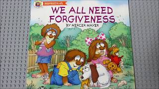 Read Aloud | We All Need Forgiveness by Mercer Mayer | Reading For Kids