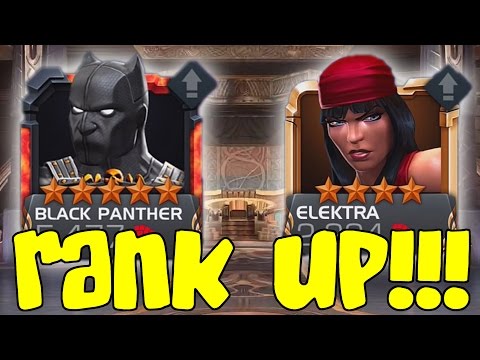 MY FIRST 5 STAR HERO ON RANK 3 PLUS ELEKTRA RANK UP | MARVEL Contest of Champions