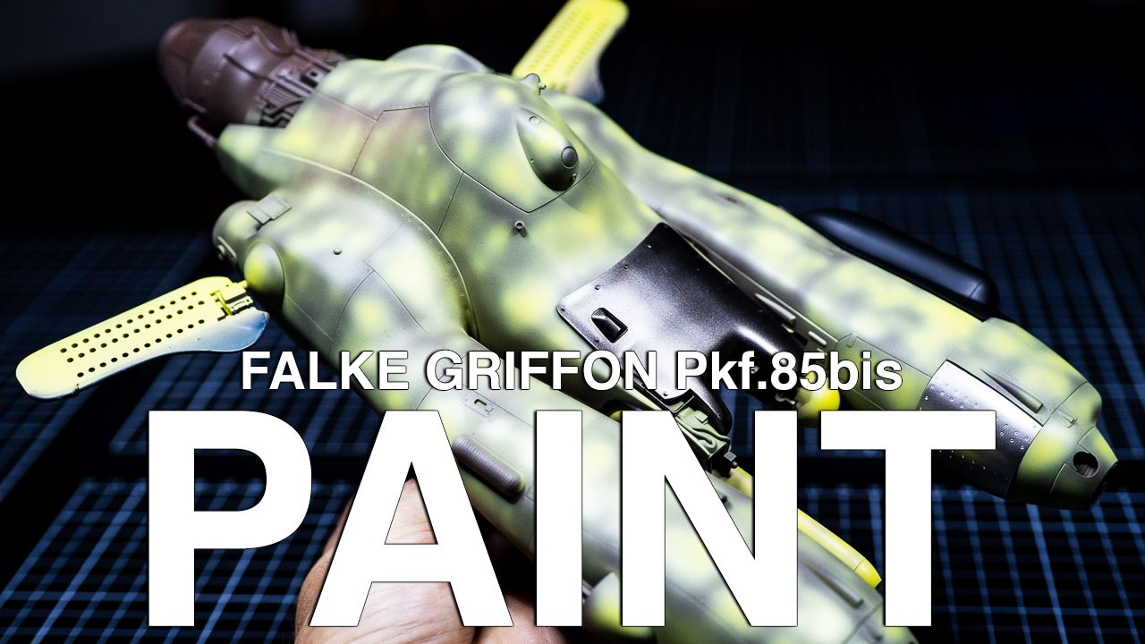 GRIFFON Paint — Hasegawa 1/20 Ma.K. Pkf.85bis | Paint on Plastic