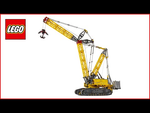 LEGO Technic 42146 La Grue sur Chenilles Liebherr LR 13000, Maquette Engin  de Chantier Télécommandé, pour Adultes