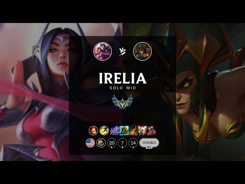 Irelia Mid vs Cassiopeia - NA Challenger Patch 12.6