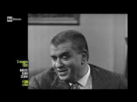 §.1962/- intervista al grande attore Gino Cervi, approfondimenti di RAI STORIA accadde oggi