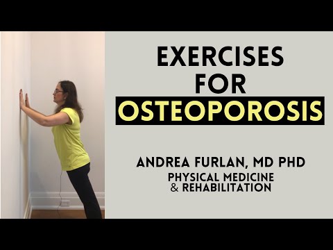 Übungen für Osteoporose, Osteopenie und Ganzkörper-Osteoarthritis von Dr. Andrea Furlan MD PhD