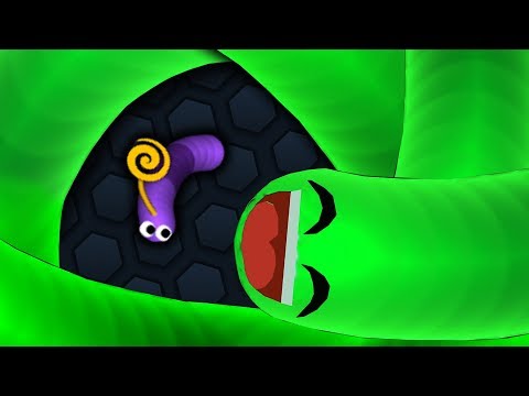Slither.io Best Tiny Snake vs Giant Troll Snakes Epic Slitherio Gameplay