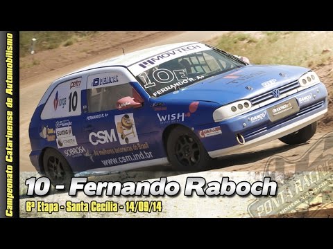 Fernando Raboch - 6ª Etapa Catarinense de Automobilismo 2014 - Santa Cecília