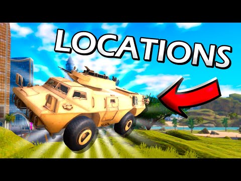 All M117 Guardian PART LOCATIONS in War Tycoon!