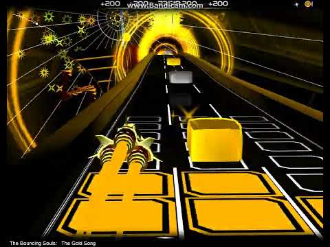 Hardest Audiosurf songs #9 - The Bouncing Souls - The Gold Song (STEALTHED, IRONMODE, NINJA MONO)