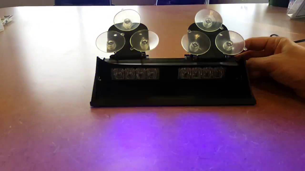 Code 3 Model XT402SS Dash Light All Blue