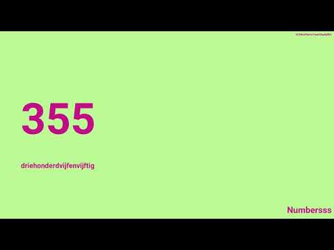 Alle nummers van 1 tot 2500