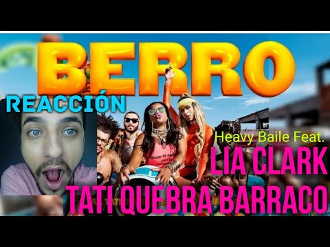 Heavy Baile - BERRO | Lia Clark feat. Tati Quebra Barraco (REAÇÃO/REACTION)