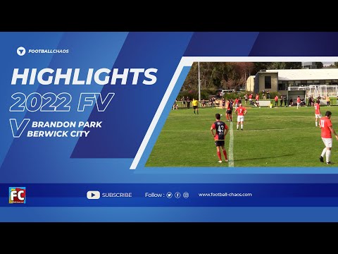 2022 : FV State 2 SE Rd 4 : Brandon Park v Berwick City