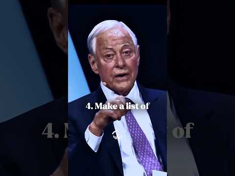 Achieve Any Goal With These 7 Simple Steps • Brian Tracy