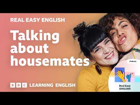 聊聊室友 🏠🛋️🫶 超簡單英文 (Talking about housemates 🏠🛋️🫶 Real Easy English)