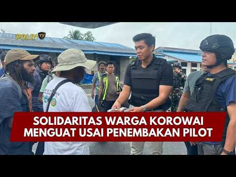 PRESISI UPDATE: SOLIDARITAS WARGA KOROWAI MENGUAT USAI PENEMBAKAN PILOT 16/02/26 (16.30)