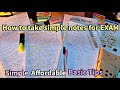 ✨️How to take notes + prepare for Exam [Affordable + cheap] Summary notes + Basic tips for exam✨️