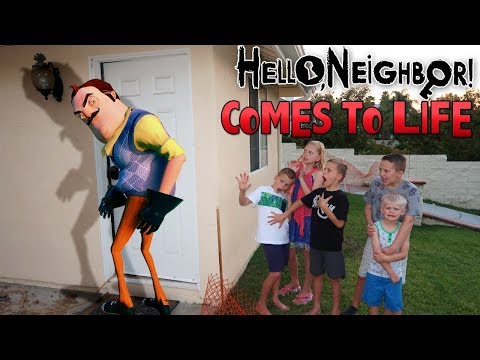 Hello Neighbor In Real Life!