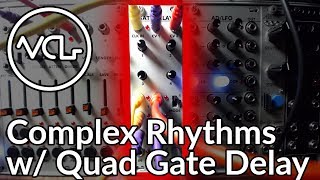 Video thumbnail for Complex Rhythms with the Quad Gate Delay from Malekko by Voltage Control Lab