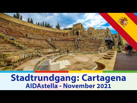 Stadtrundgang durch Cartagena - Spanien, Portugal & Kanaren 1 mit AIDAstella - November 2021