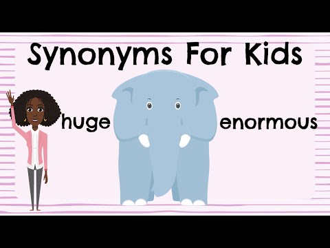Synonyms For Kids
