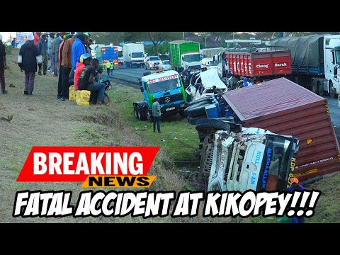 BREAKING NEWS: FAT4L Acc!dent Claims Seven LIV3S at Kikopey Along Nakuru-Nairobi Highway