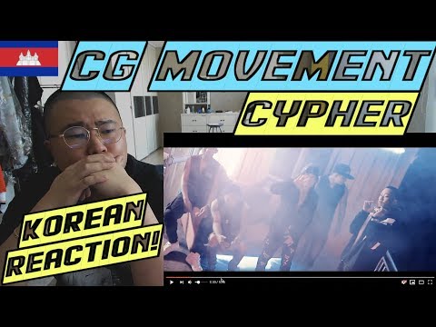 Korean Hiphop Junkie react to CG Movement - បិទបើក (Cypher) (ENG SUB)