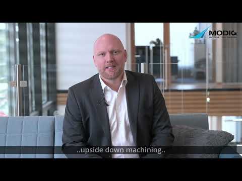 David Modig talks about our new Inverted machining center - The first machine will be ready in 2022