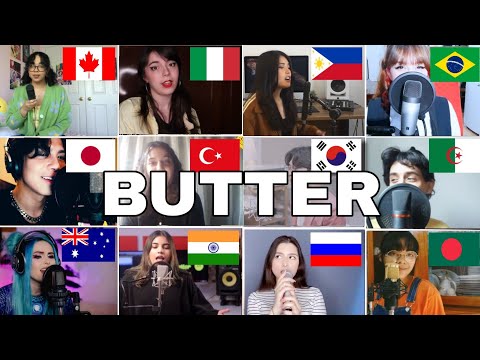 who Sang It Better : BTS (방탄소년단) 'Butter' ( 12 different countries )