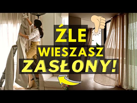10 MISTAKES YOU'RE MAKING WHEN HANGING CURTAINS AND CURTAIN! DO YOU KNOW HOW TO HANG CURTAINS COR...