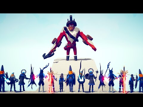 PIRATE GIANT vs EVERY FACTION - Totally Accurate Battle Simulator TABS