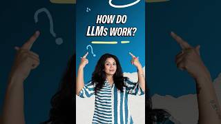 How do LLMs work? #largelanguagemodels