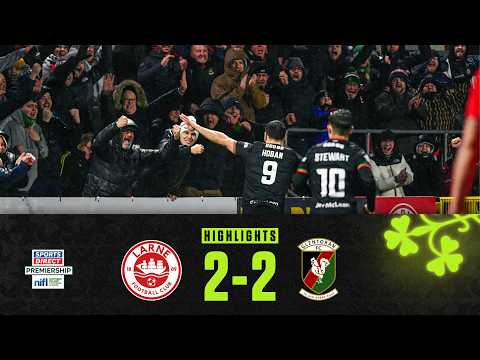 ACTION PACKED! | Larne 2-2 Glentoran | #sportsdirectprem