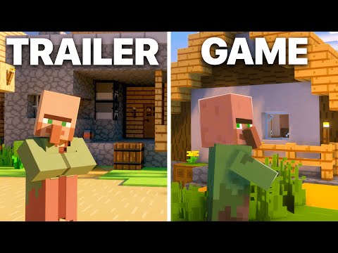 How to make Minecraft look like the TRAILERS [Super Easy!]