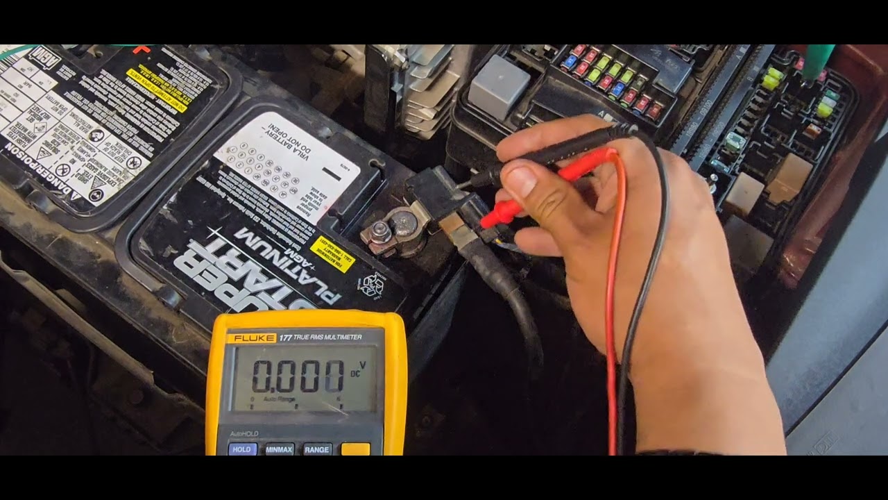 How to perform a Starting System Voltage Drop Test