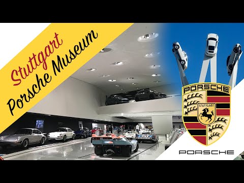 Porsche Museum Stuttgart Germany 70th Anniversary Exhibits & Restaurant Christophorus