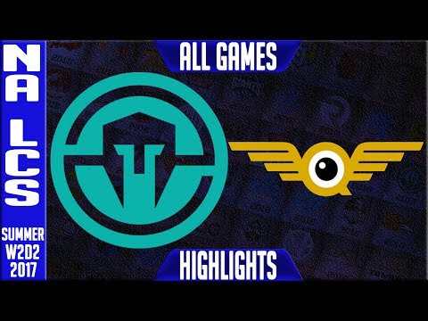 Immortals vs FlyQuest Full Series Highlights | NA LCS W2D2 Summer 2017 | IMT vs FLY